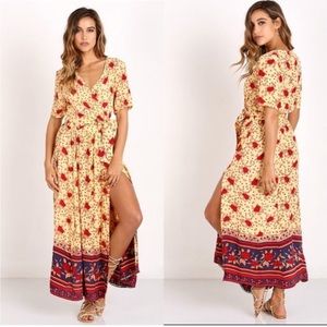 Faithful Wrap Dress in good condition